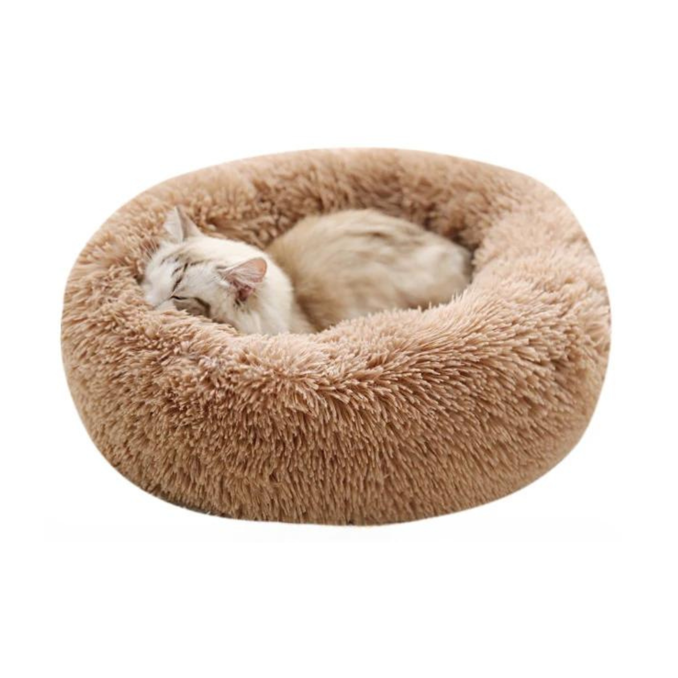 Round Calming Pet Bed