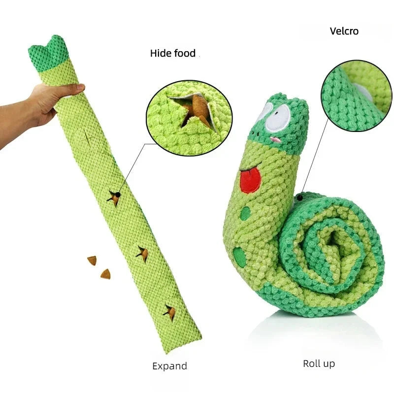 Dog Puzzle Toy Plush Snail