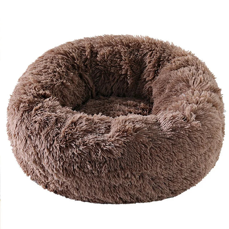 Round Calming Pet Bed